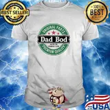 Original parts dad bod aged to perfection premium quality shirt