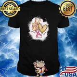 Peace love cure diabetes awareness ribbon shirt