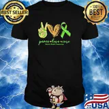 Peace love cure mental health awareness shirt