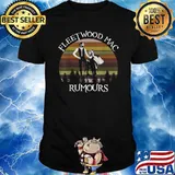 Pleetwood Mac Rumours vintage 1960s Rock Band Music T-Shirt