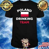Poland Drinking Team Flag T-Shirt