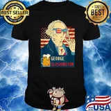 President Drinking USA George Washington George Sloshington T-Shirt