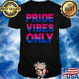 Pride Vibes Only Bisexual LGBTQI T-Shirt