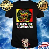 Queen Of Juneteenth Black Girl Magic Melanin Women Girls T-Shirt