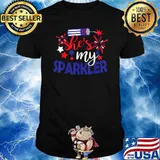 She's My Sparkler 4th of July Firework T-Shirt