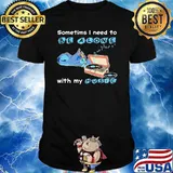 Sometims i need to be alone with my music stitch shirt