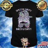 Speedy dirty inked and curvy hologram shirt