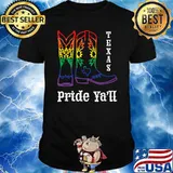Texas Pride Month Transgender Rainbow Lesbian T-Shirt