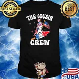 The cousin crew Unicorn 4th Of July American T-Shirt