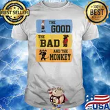The Good The Bad and The Monkey Vintage Island T-Shirt