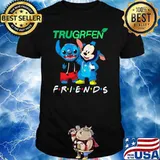 Trugreen friends baby stitch and mickey shirt