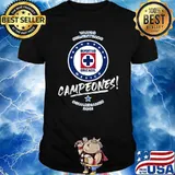 Vamos Cementeros Campeones Guardianes Football Fans Cruz Azul 2021 T-Shirt
