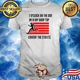 7oclock on the dot im in my drop top cruisin the streets Runner Marathon T-Shirt