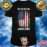 Aaron Lewis Am I The Only One American Flag Shirt