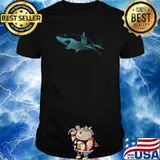 Abstract Shark Dots Art Shirt