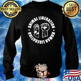 Animal Liberation Human Liberation Shirt Sweater