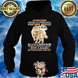 Attention i am out of order until further notice give a damn wolf s Hoodie