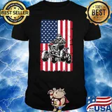 ATV American Flag USA Patriotic Premium Shirt