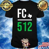 Austin Texas Soccer 512 Futbol Fan Match Day Badge T-Shirt