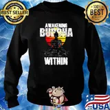 Awakening Buddha Within Awareness Sunset T-Shirt Sweater
