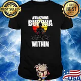Awakening Buddha Within Awareness Sunset T-Shirt