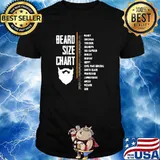Beard size chart shirt