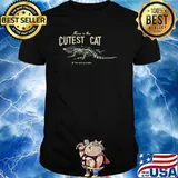 Bearded Dragon Lizard Mine IS The Cutest Cat Pet In Whole World Funny Shirt