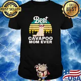 Best Cavapoo Mom Ever Vintage T-Shirt