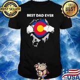 Best Dad Ever Colorado Shirt