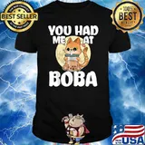 Boba Tea Kawaii Cat You Had Me at Boba T-Shirt