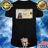 California olivia and rodrigo Driver's License T-Shirt