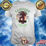 Camping Crew Bigfoot Family Camper Trip T-Shirt