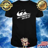 Cant someone else just do it snoopy sleep nice logo shirt