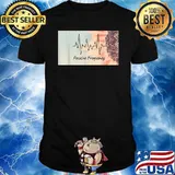 Chic Flower Graphic Positive Frequency Shirt