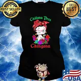 Chillona Pero Chingona Flower Shirt Ladies tee