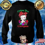 Chillona Pero Chingona Flower Shirt Sweater