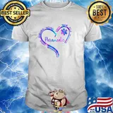 Compassionate caring dedicated reliable warm paramedic heart shirt