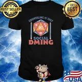 Counseling Is Just Social Dming Dice Shirt
