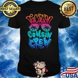 Cousin Crew Family Summer Vacation Beach Cruise Sunglasses T-Shirt