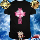 Cross Breast Cancer Awareness Shirt