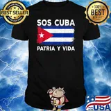 Cuba SOS Cuba Flag Shirt