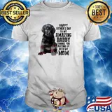 Daddy Labrador Happy fathers day to my amazing daddy putting up with my mom american flag shirt
