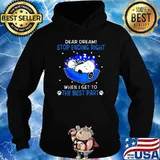 Dear dream stop ending right when i get to the best part snoopy sleep s Hoodie