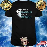 Detroit I AM A Diamond From Detroit Premium T-Shirt
