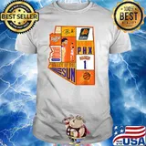 Devin Booker Valley Oop Suns We Are Phx T-Shirt