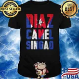 Diaz Canel Singao Free Cuba Flag Vintage Cuba Libre Quote T-Shirt