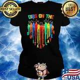 Dibs On The Guitar Player Watercolor Shirt Ladies tee