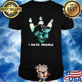 Dinosaur I Hate People shirt