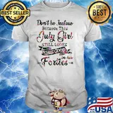 Don't Be Tealous Because This July Girl Still Look This Good IN Her Forties Flower Shirt
