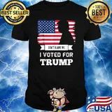 Don't Blame Me I Voted For Trump Flag T-Shirt